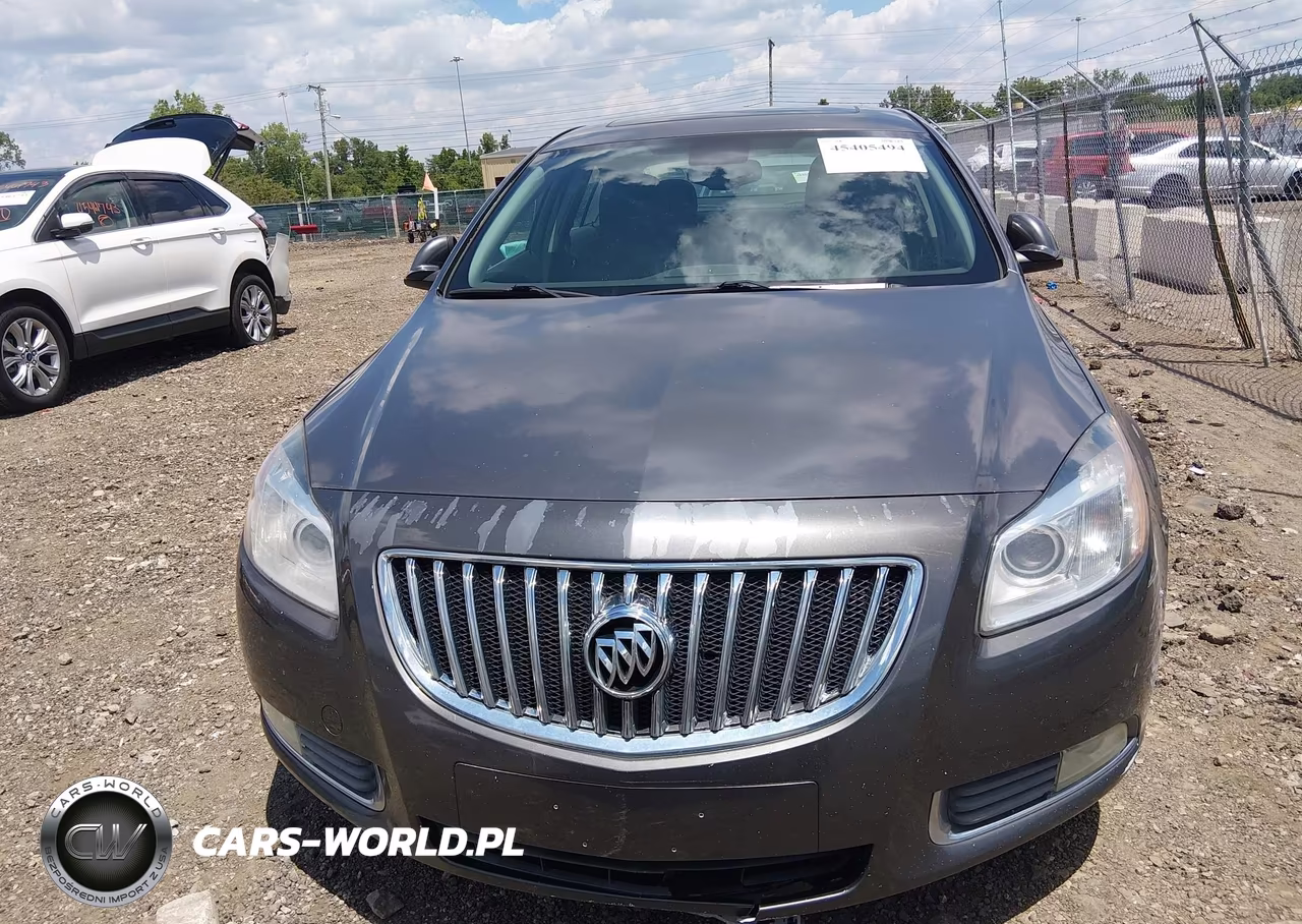 2011 Buick Regal Cxl Turbo Russelsheim VIN:W04GY5GV1B1117163 - 12