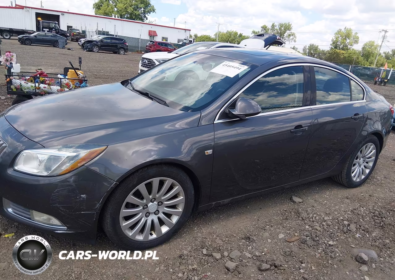 2011 Buick Regal Cxl Turbo Russelsheim VIN:W04GY5GV1B1117163 - 14