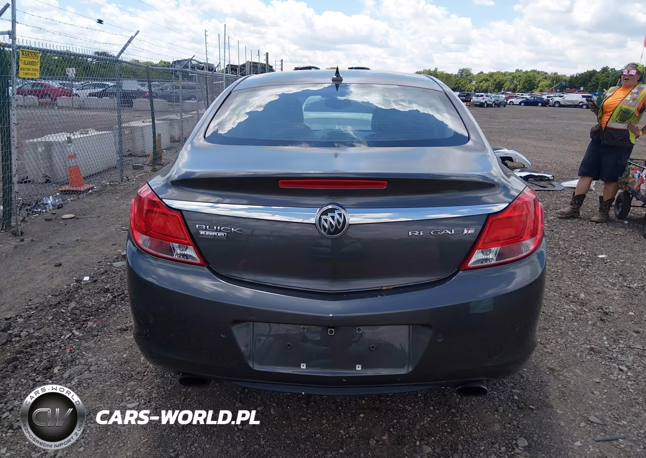 2011 Buick Regal Cxl Turbo Russelsheim VIN:W04GY5GV1B1117163 - 16
