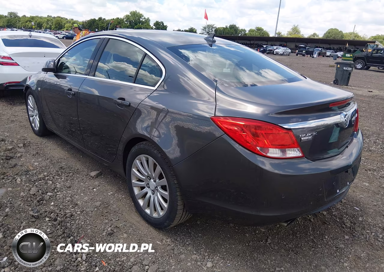 2011 Buick Regal Cxl Turbo Russelsheim VIN:W04GY5GV1B1117163 - 3