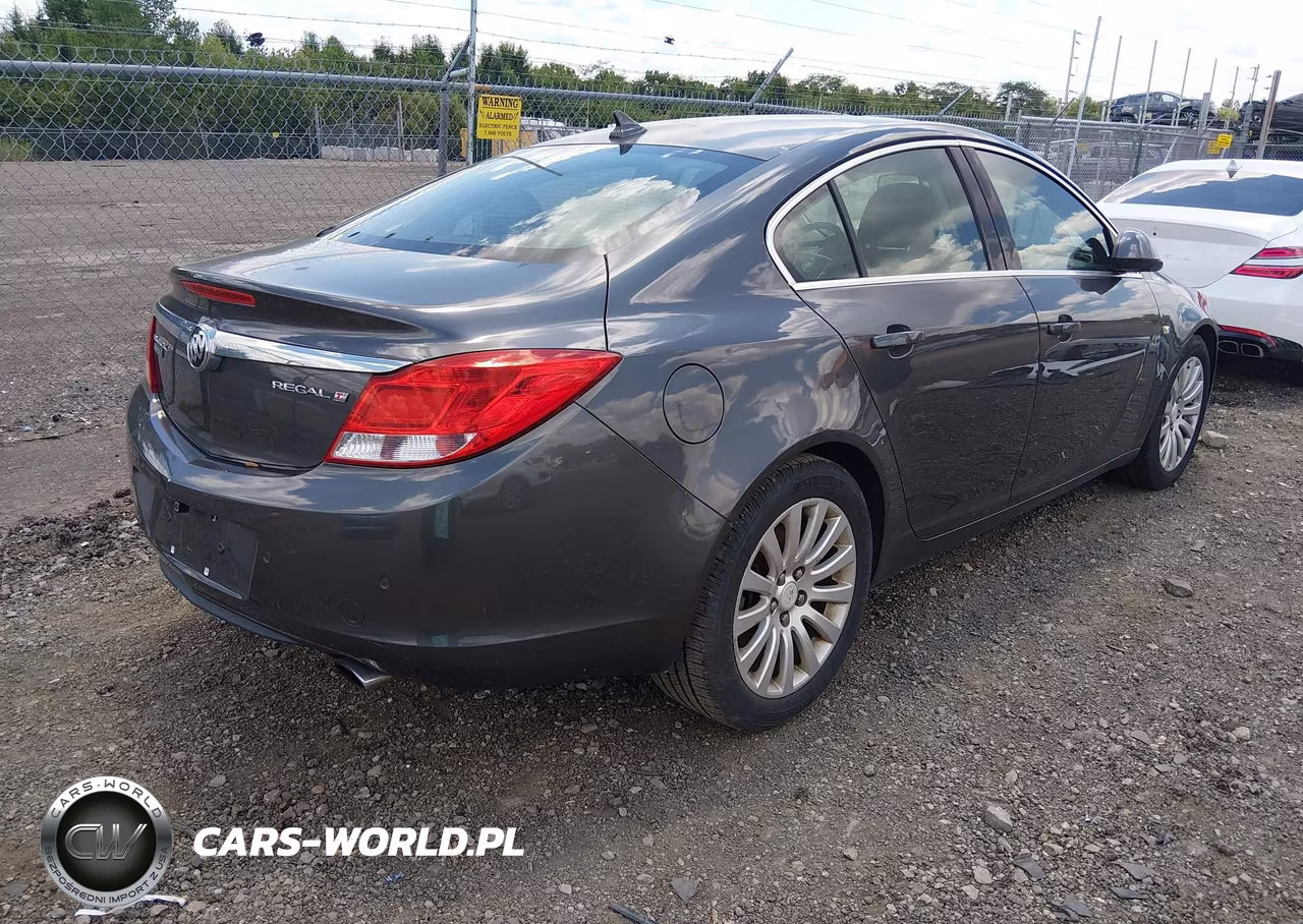 2011 Buick Regal Cxl Turbo Russelsheim VIN:W04GY5GV1B1117163 - 4