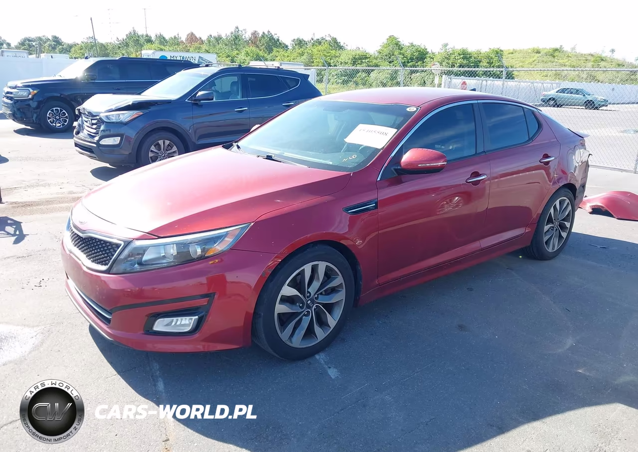 2015 Kia Optima Sx VIN:5XXGR4A78FG373012 - 2