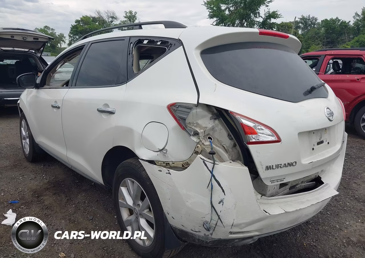 2012 Nissan Murano Sl VIN:JN8AZ1MW5CW225843 - 6