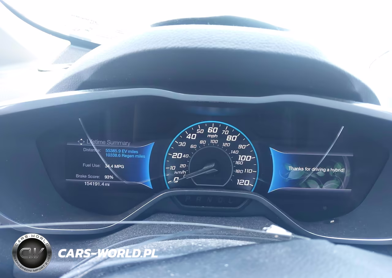 2013 Ford C-Max Hybrid Sel VIN:1FADP5BU6DL512561 - 7