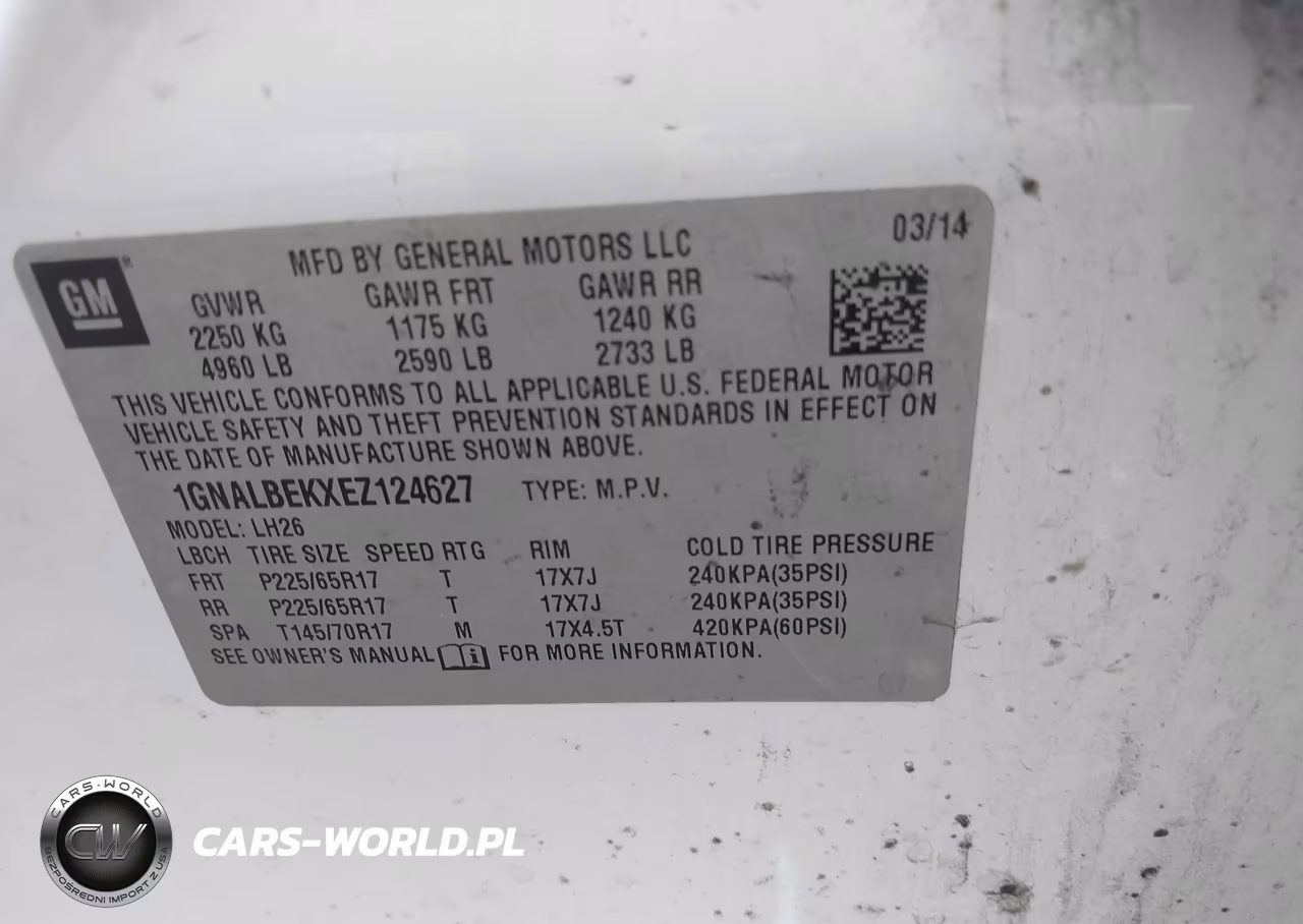 2014 Chevrolet Equinox Lt VIN:1GNALBEKXEZ124627 - 9