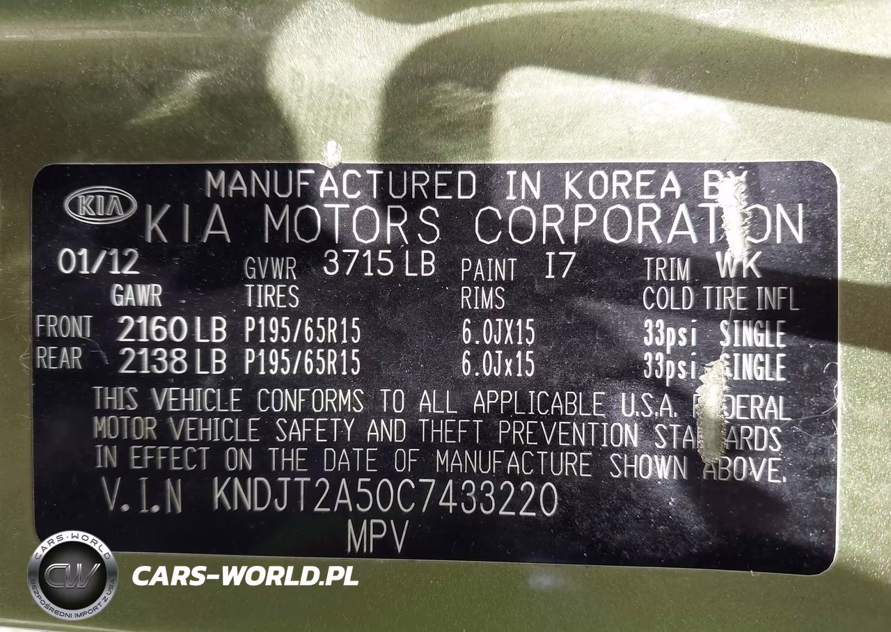 2012 Kia Soul VIN:KNDJT2A50C7433220 - 9