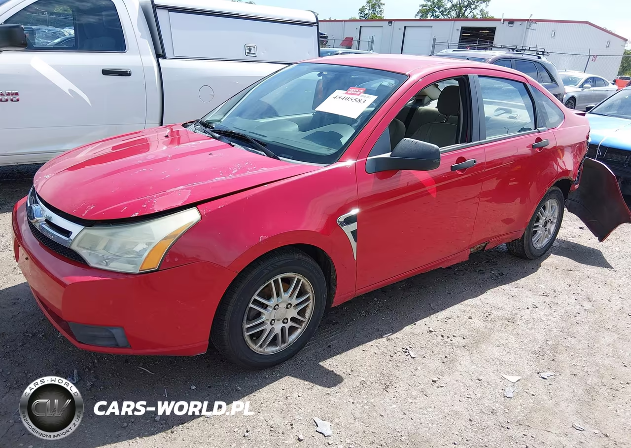 2008 Ford Focus Se-Ses VIN:1FAHP35N18W184058 - 2