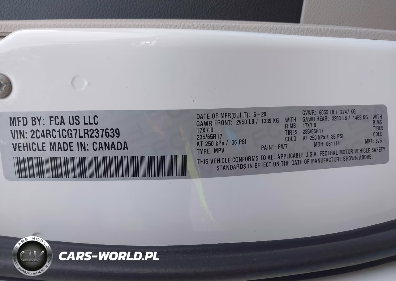 2020 Chrysler Voyager Lx VIN:2C4RC1CG7LR237639 - 9