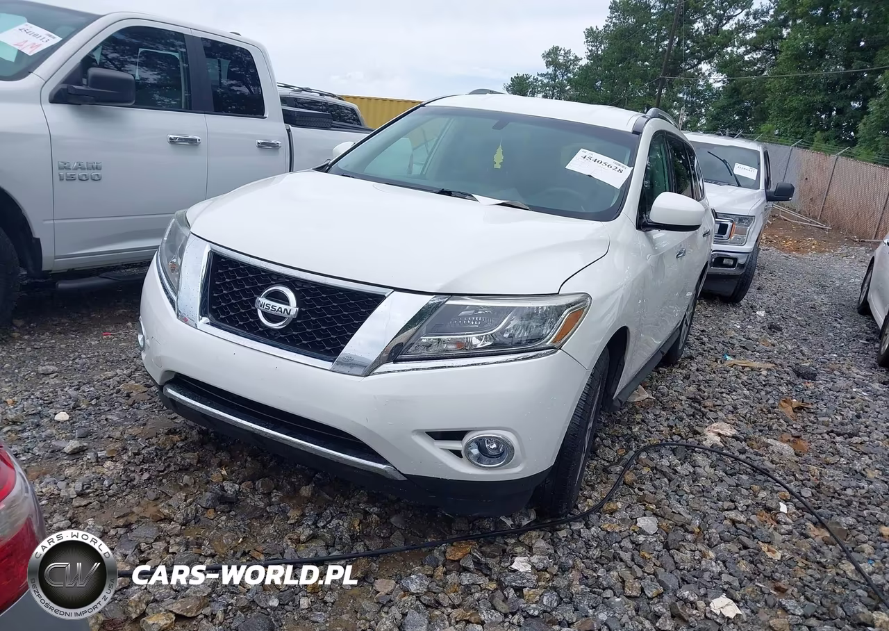2016 Nissan Pathfinder Platinum-S-Sl-Sv VIN:5N1AR2MN2GC611891 - 2