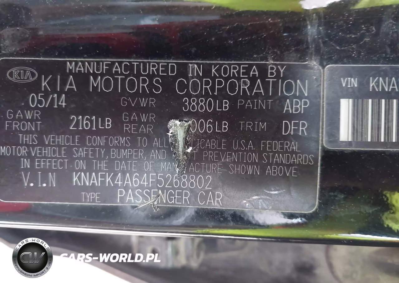 2015 Kia Forte Lx VIN:KNAFK4A64F5268802 - 9