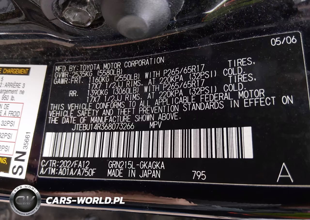 2006 Toyota 4Runner Sr5 VIN:JTEBU14R368073266 - 9