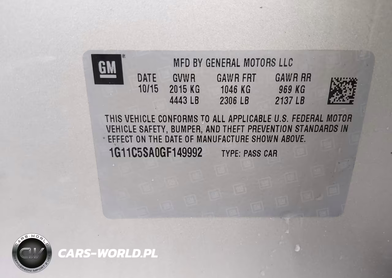 2016 Chevrolet Malibu Limited Lt VIN:1G11C5SA0GF149992 - 9
