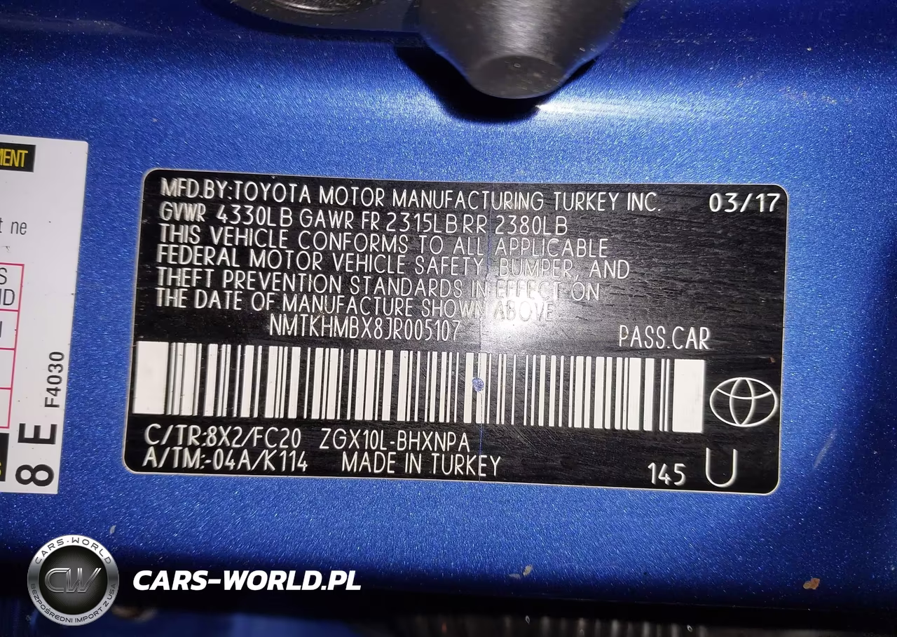 2018 Toyota C-Hr Xle VIN:NMTKHMBX8JR005107 - 9