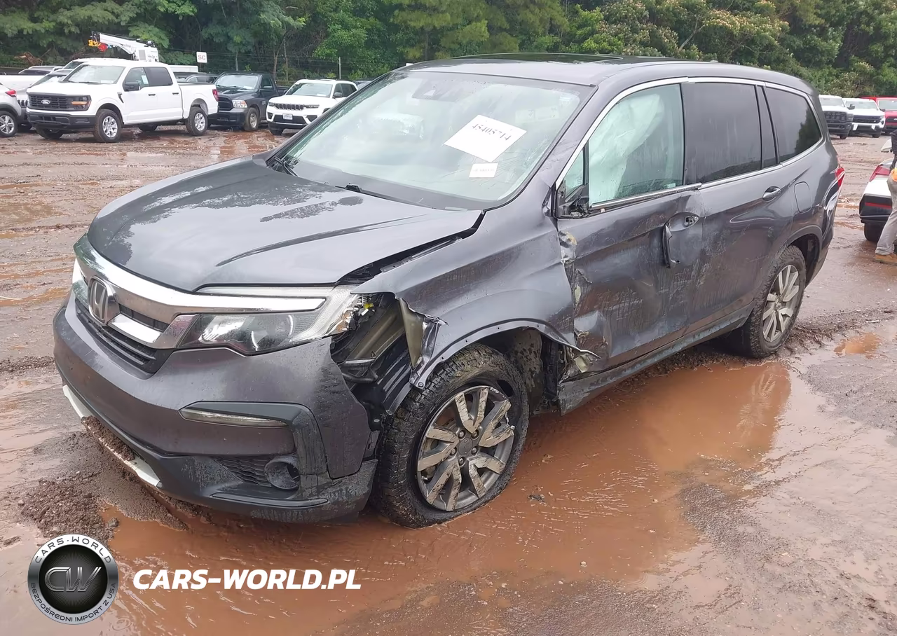 2019 Honda Pilot Ex-L VIN:5FNYF6H59KB093559 - 2