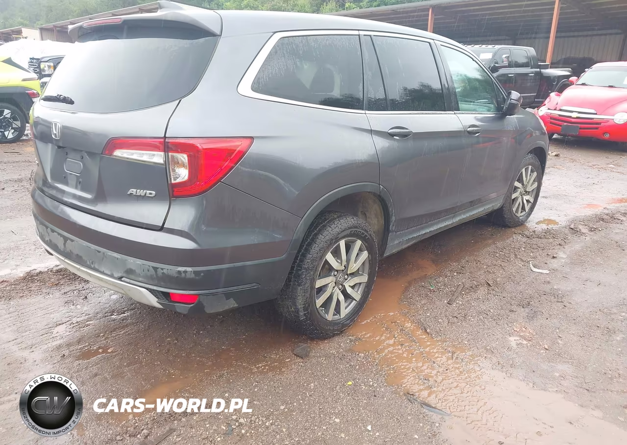 2019 Honda Pilot Ex-L VIN:5FNYF6H59KB093559 - 4