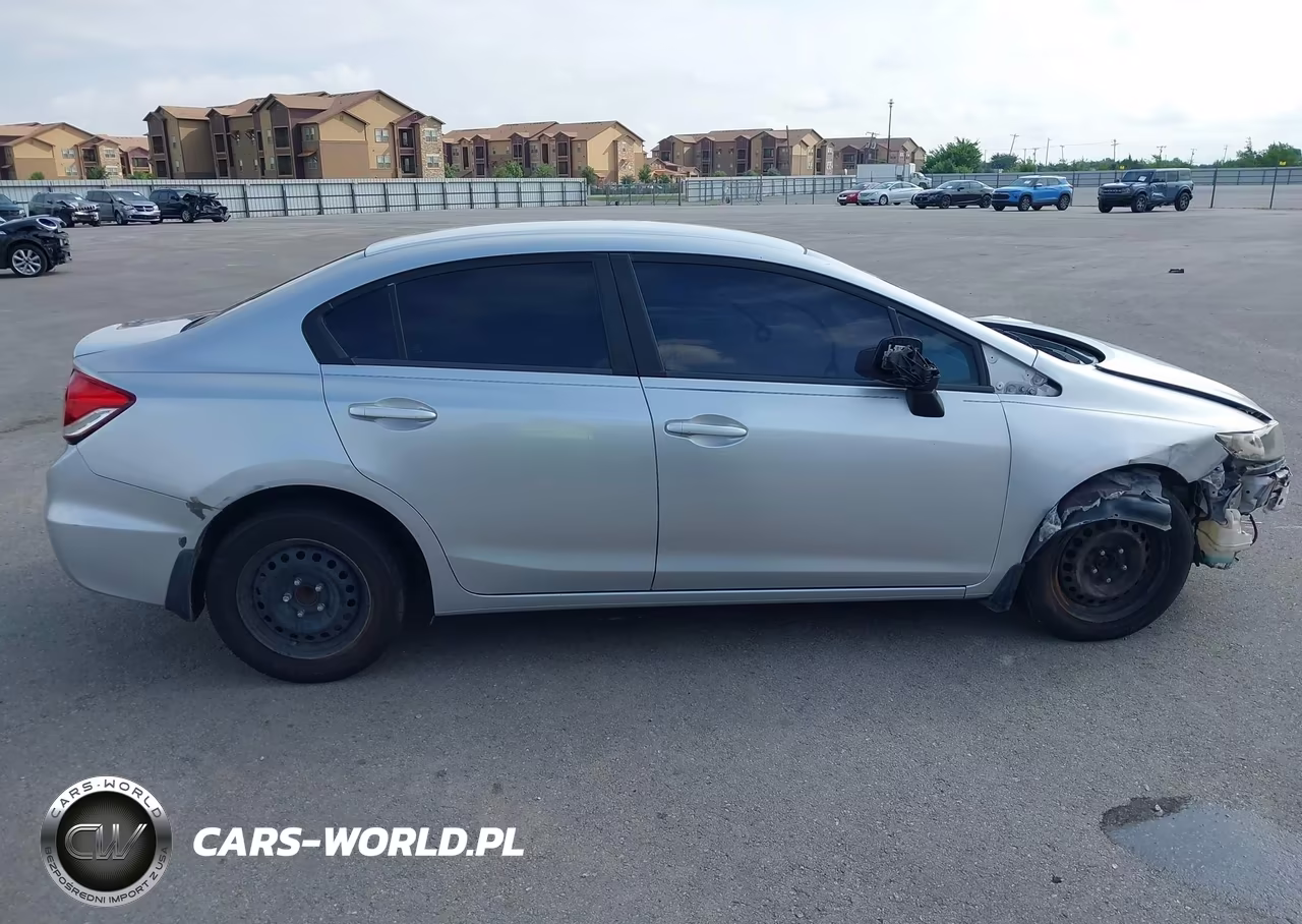 2013 Honda Civic Lx VIN:2HGFB2F56DH555945 - 14
