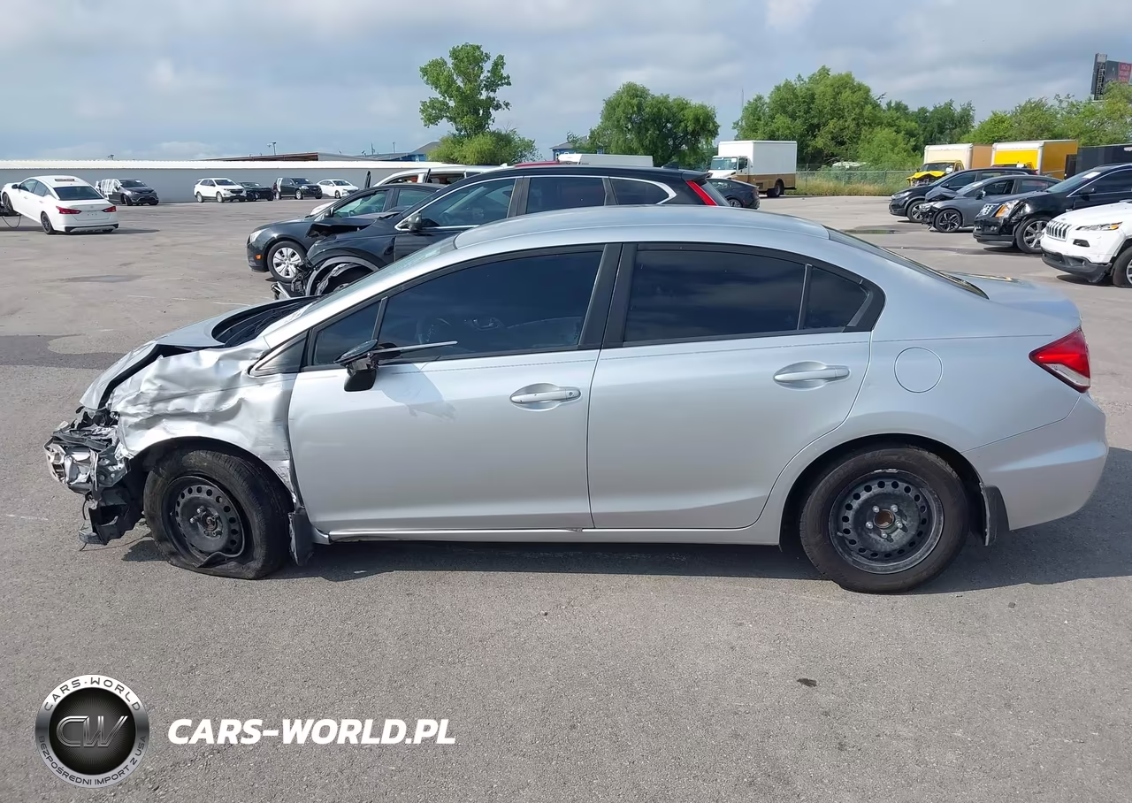 2013 Honda Civic Lx VIN:2HGFB2F56DH555945 - 15