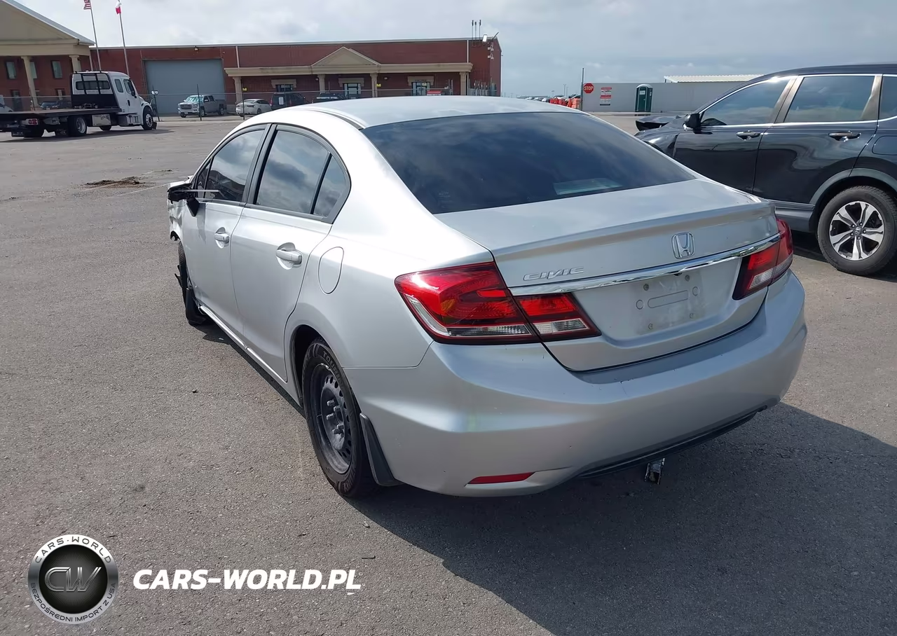 2013 Honda Civic Lx VIN:2HGFB2F56DH555945 - 3