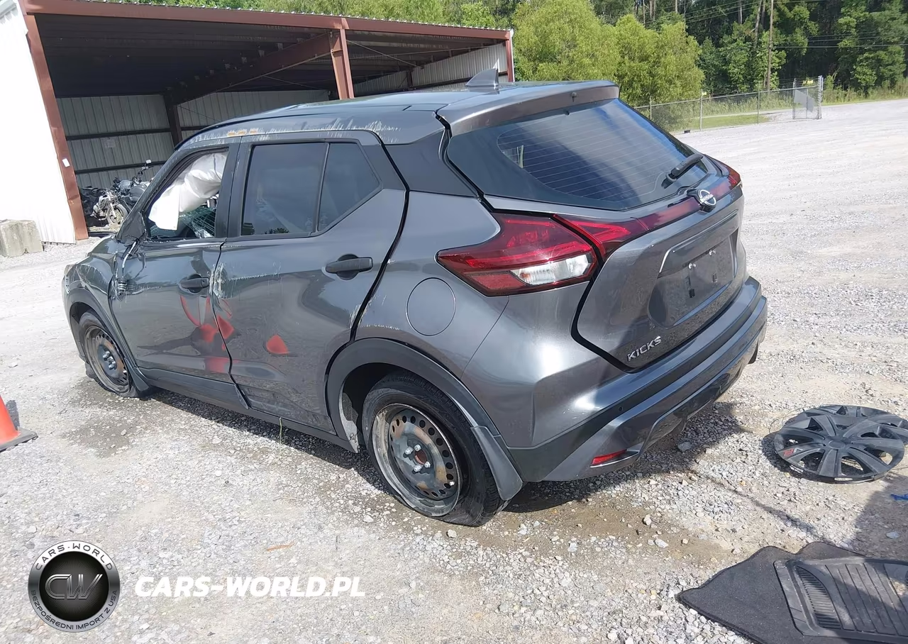 2022 Nissan Kicks S Xtronic Cvt VIN:3N1CP5BV2NL483101 - 3
