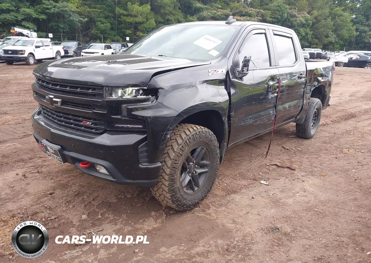 2021 Chevrolet Silverado 1500 Lt Trail Boss VIN:1GCPYFEL7MZ320978 - 2