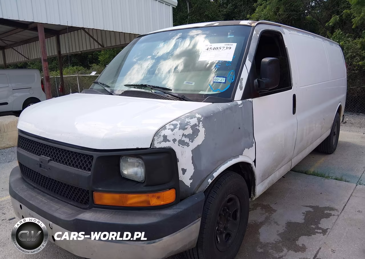2008 Chevrolet Express Work Van VIN:1GCGG29C281137644 - 2