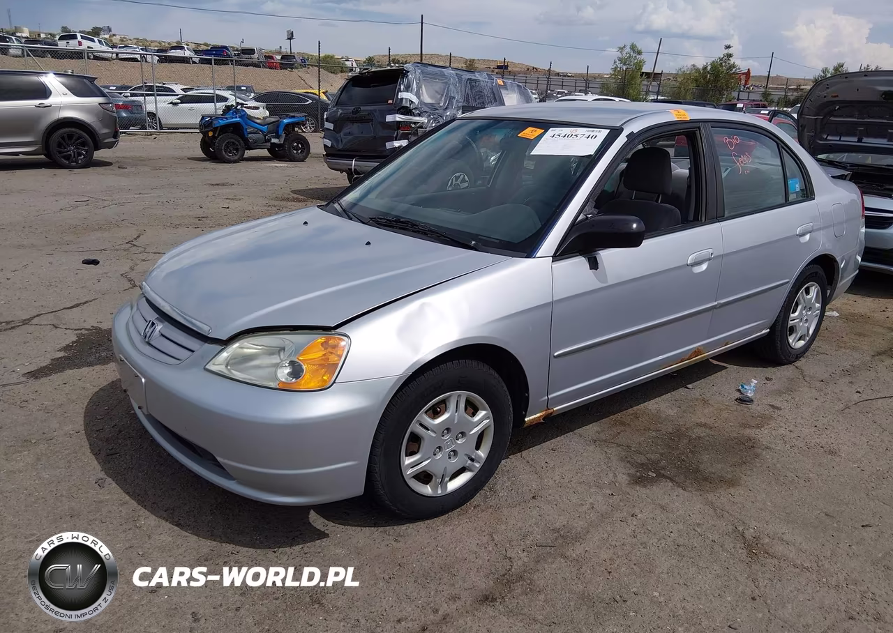2002 Honda Civic Lx VIN:1HGES15572L083004 - 2
