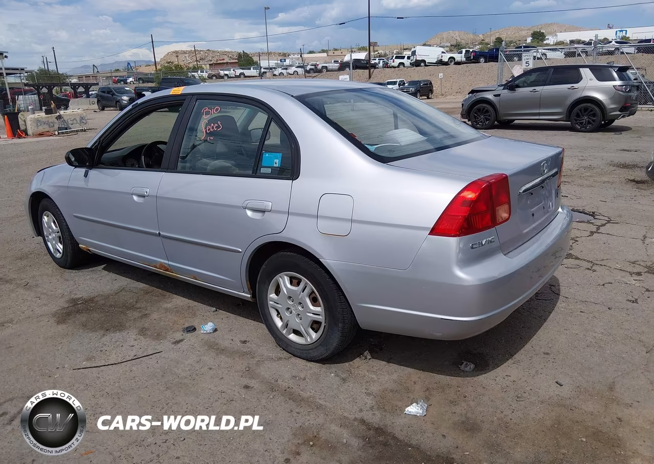2002 Honda Civic Lx VIN:1HGES15572L083004 - 3
