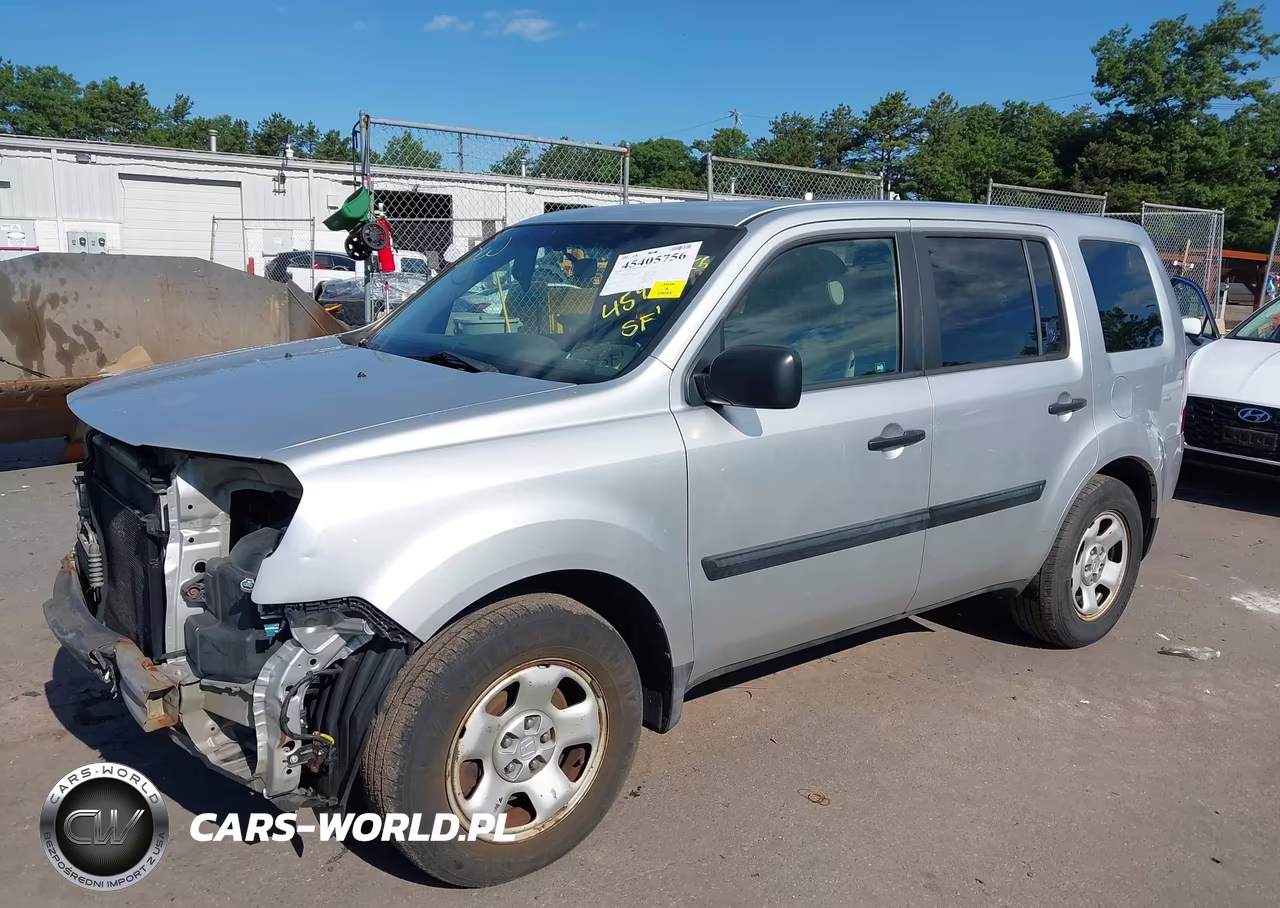 2009 Honda Pilot Lx VIN:5FNYF482X9B047064 - 2