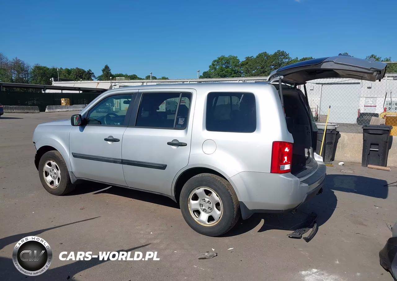 2009 Honda Pilot Lx VIN:5FNYF482X9B047064 - 3