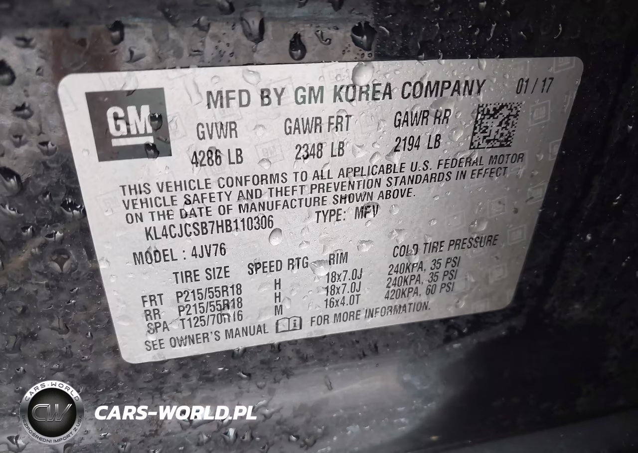 2017 Buick Encore Essence VIN:KL4CJCSB7HB110306 - 9