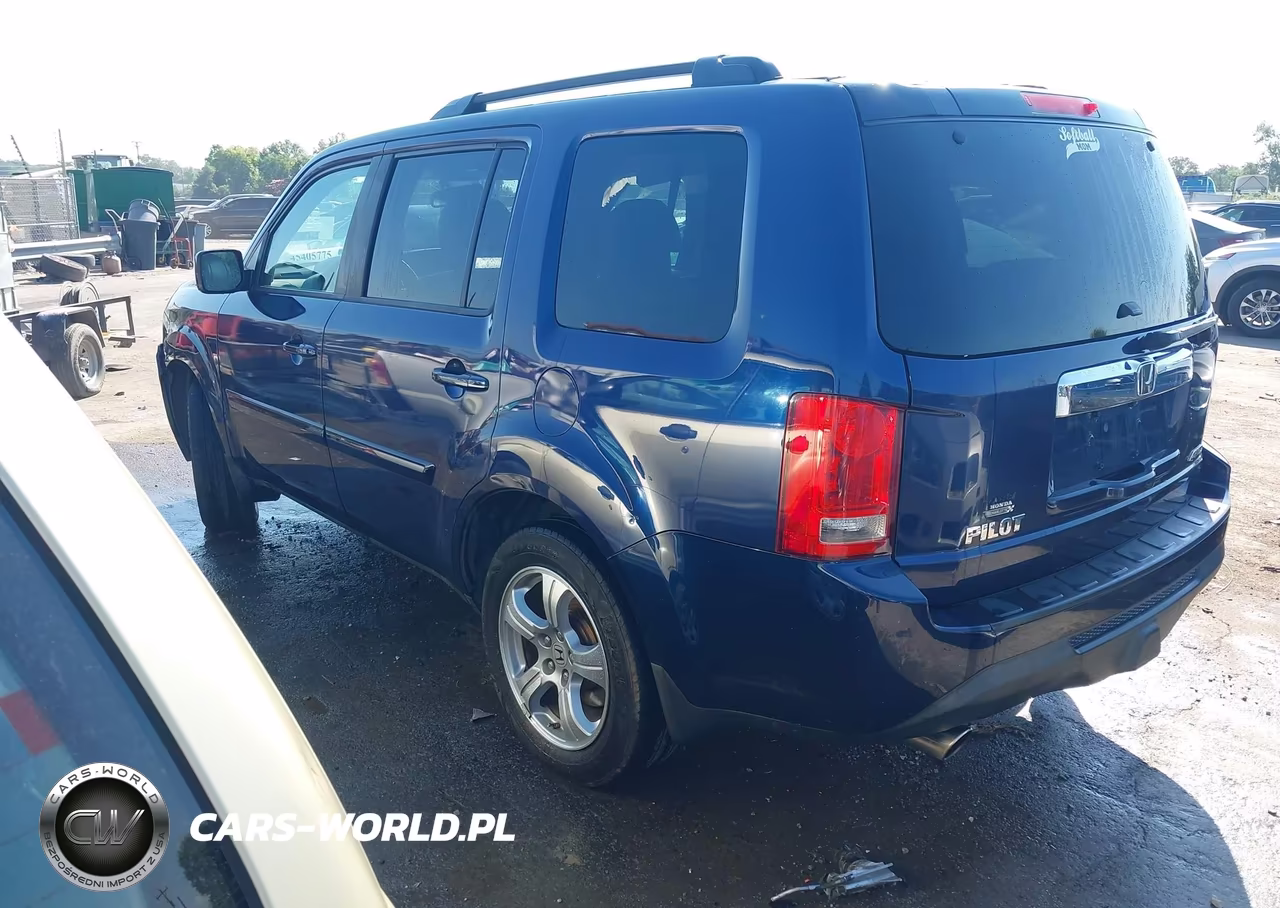 2014 Honda Pilot Ex-L VIN:5FNYF4H62EB005503 - 3