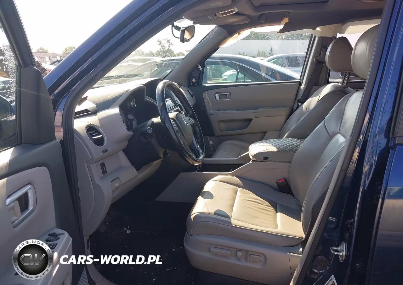 2014 Honda Pilot Ex-L VIN:5FNYF4H62EB005503 - 5
