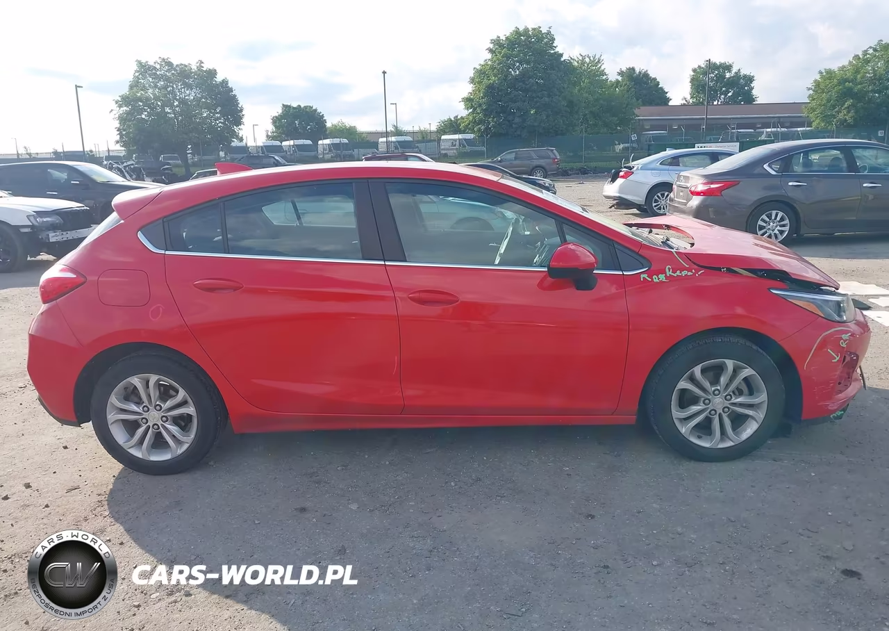 2019 Chevrolet Cruze Lt VIN:3G1BE6SM7KS545288 - 13
