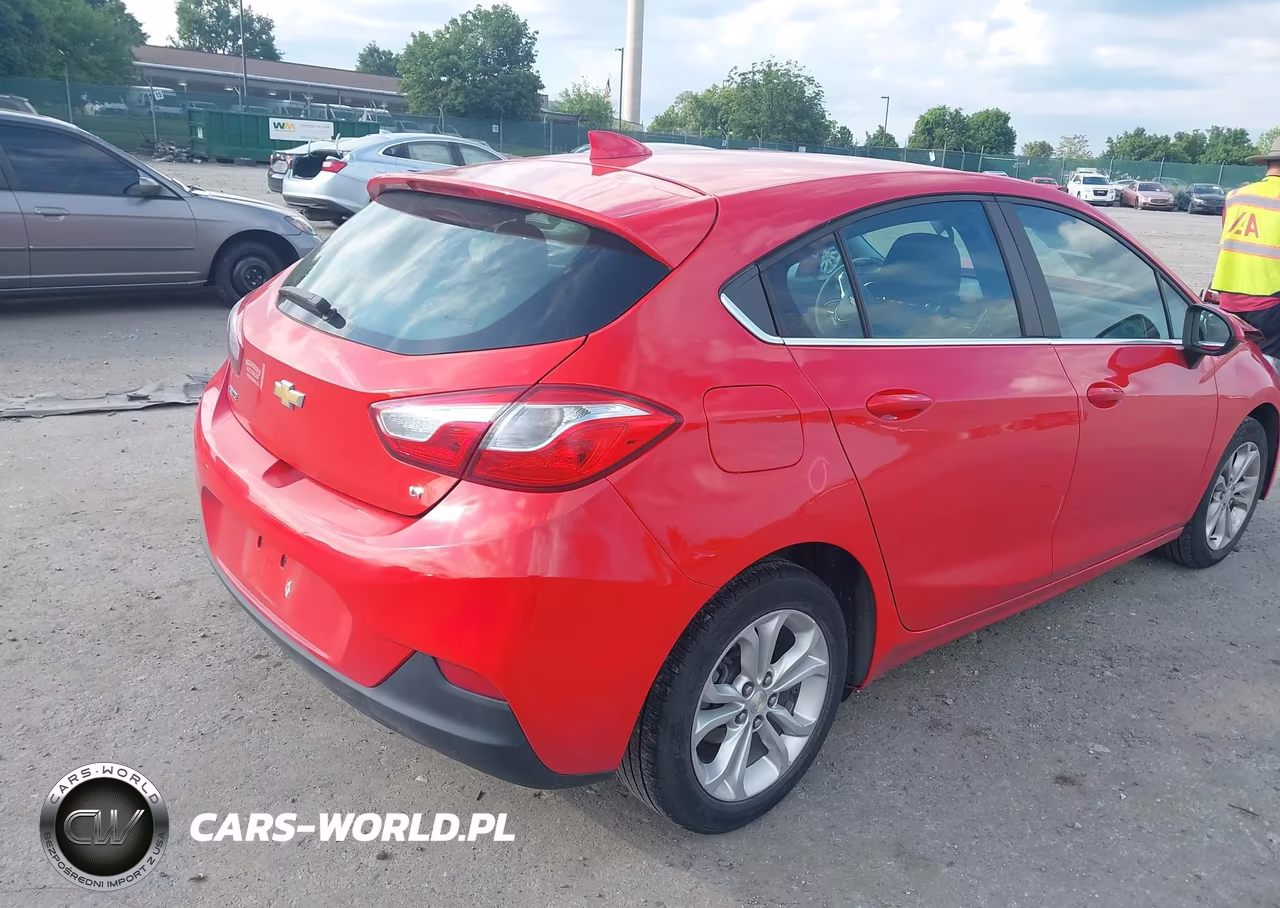 2019 Chevrolet Cruze Lt VIN:3G1BE6SM7KS545288 - 4