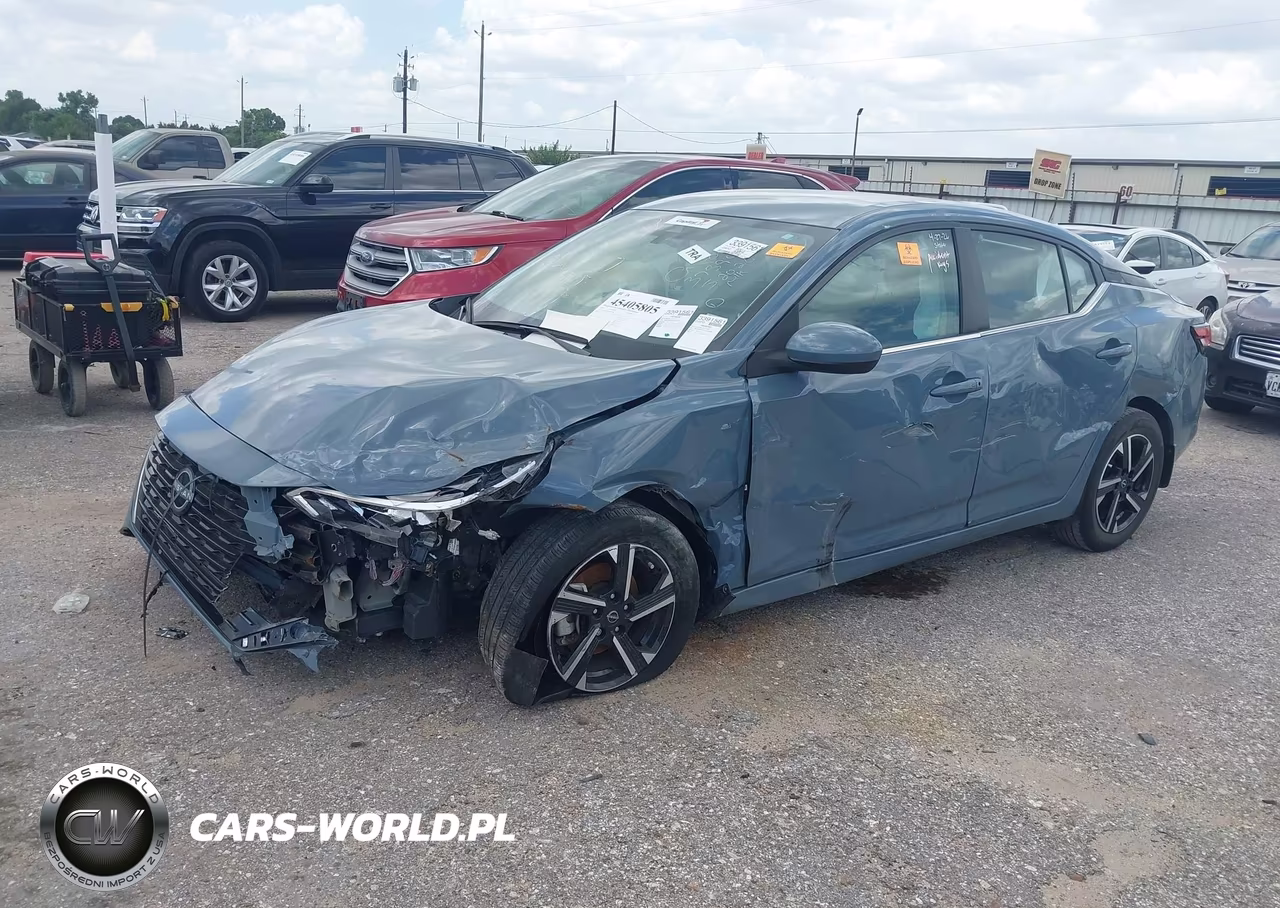 2024 Nissan Sentra Sv Xtronic Cvt VIN:3N1AB8CV1RY373946 - 2