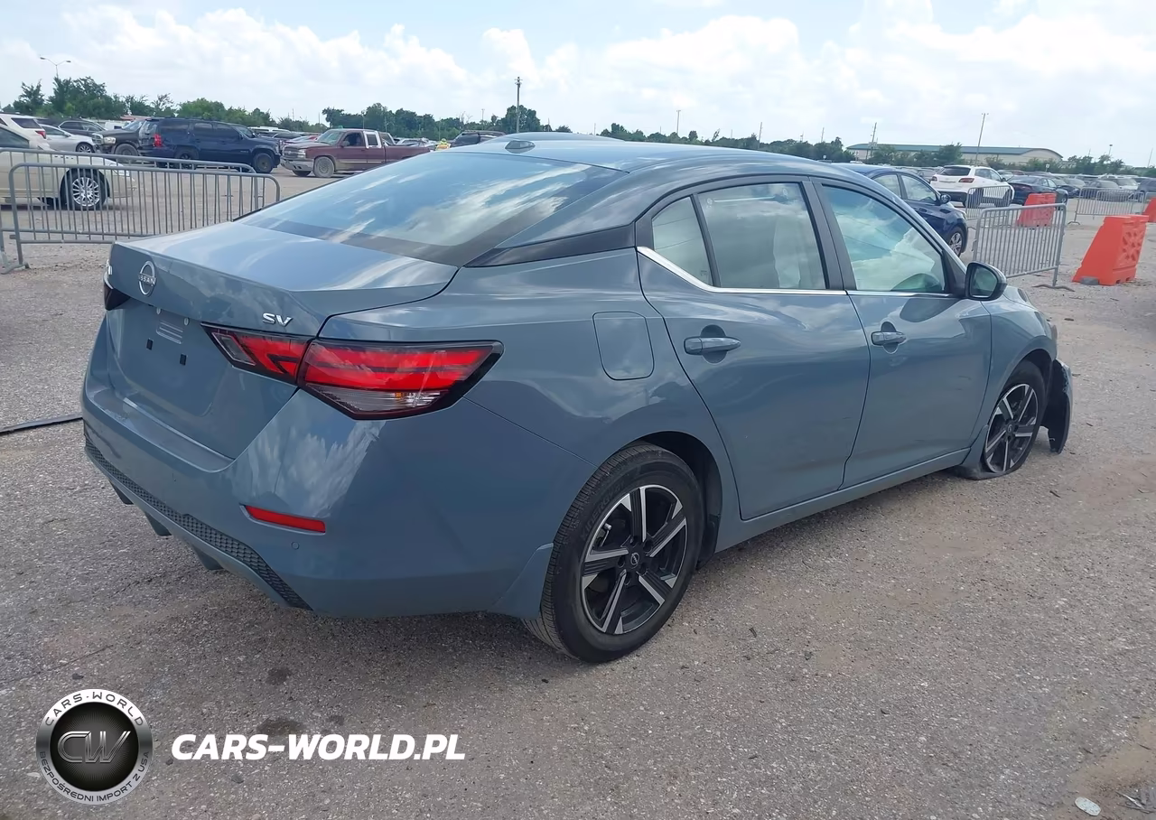 2024 Nissan Sentra Sv Xtronic Cvt VIN:3N1AB8CV1RY373946 - 4
