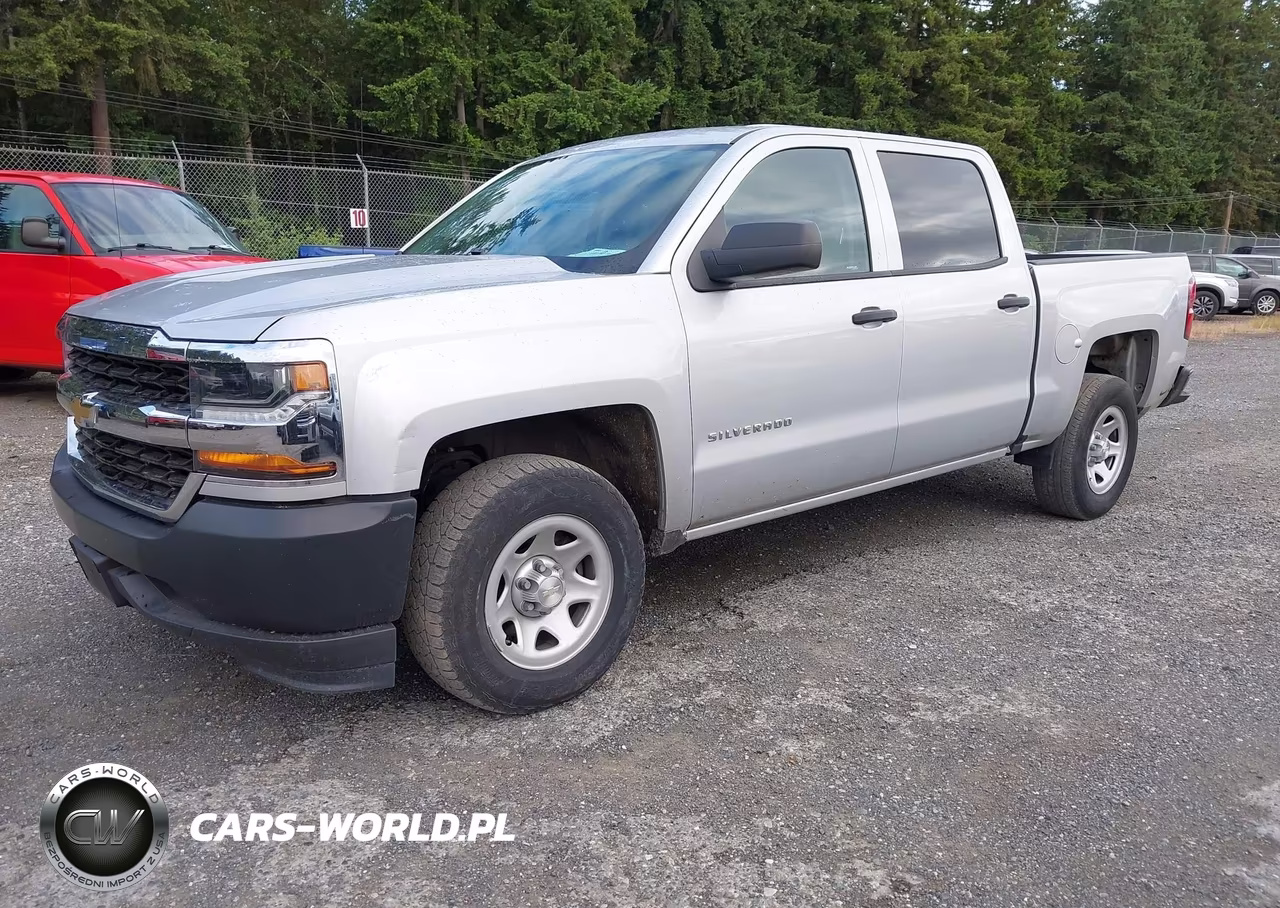 2018 Chevrolet Silverado 1500 Wt VIN:3GCPCNEH6JG431246 - 2