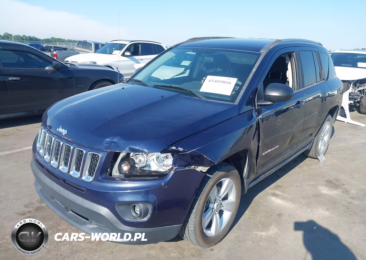 2014 Jeep Compass Sport VIN:1C4NJCBB3ED856539 - 2