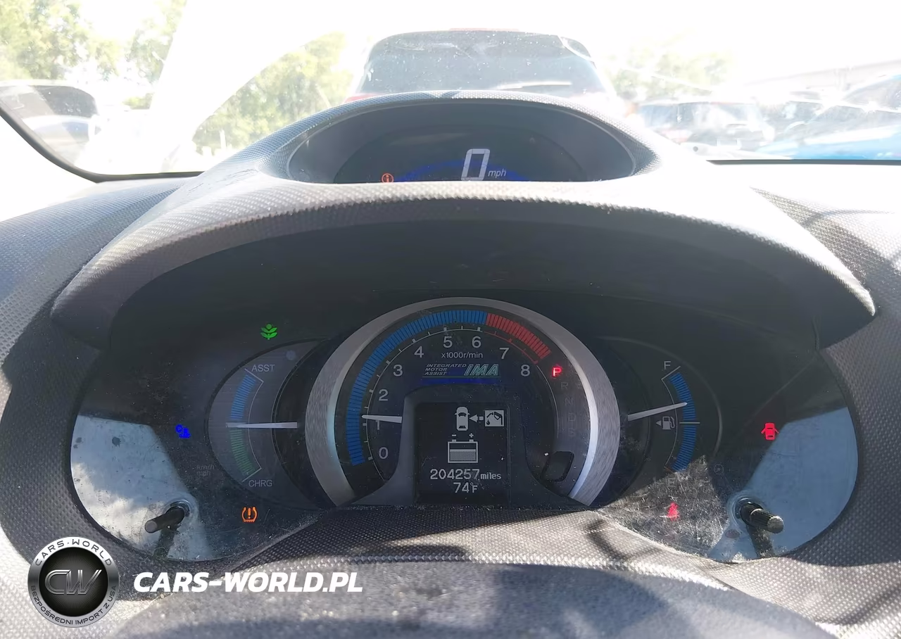 2010 Honda Insight Ex VIN:JHMZE2H79AS040734 - 7