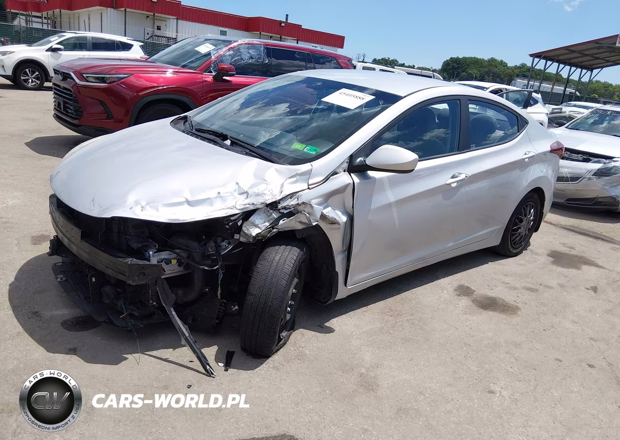 2016 Hyundai Elantra Se VIN:5NPDH4AE5GH771496 - 2