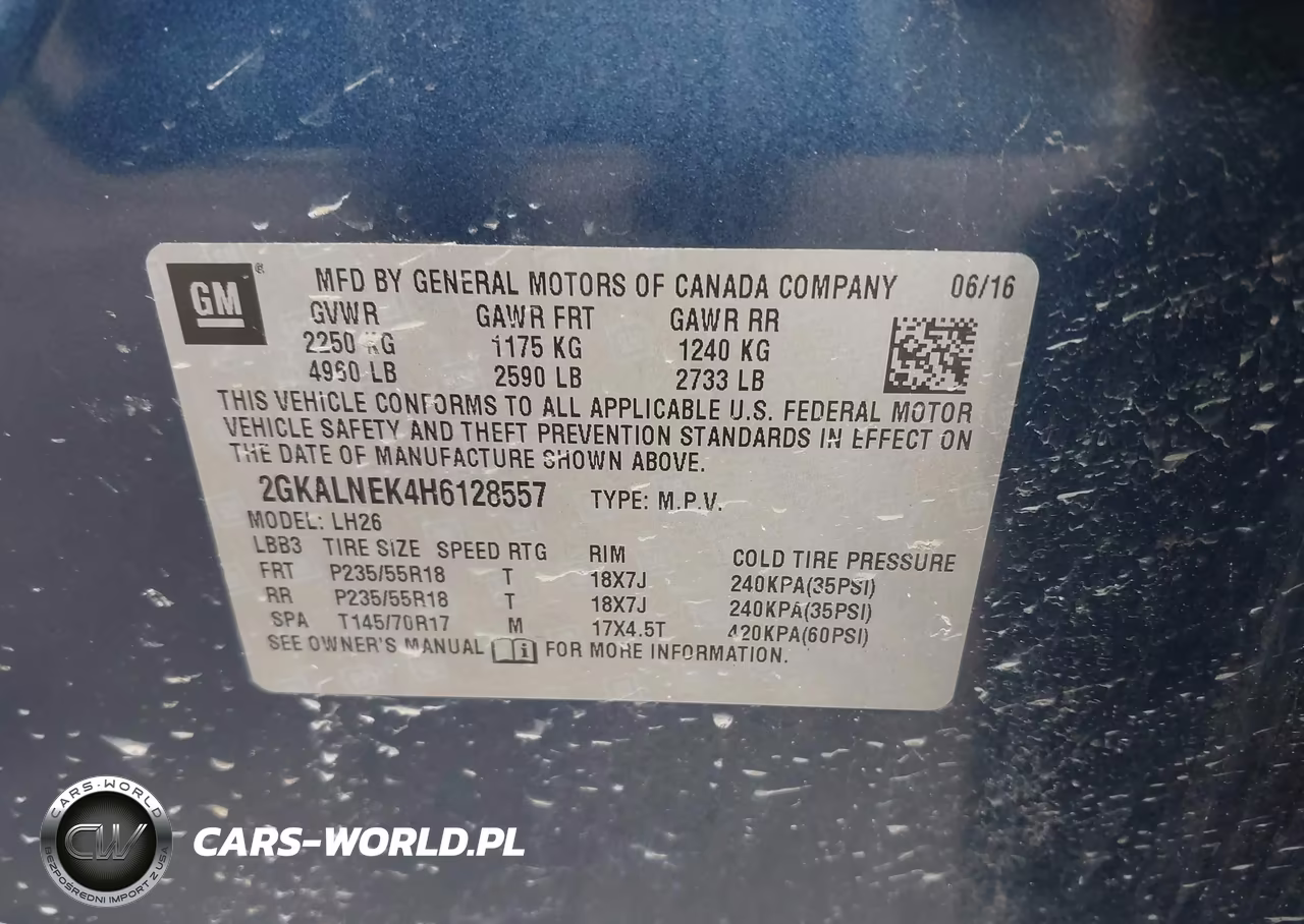 2017 GMC Terrain Sle-2 VIN:2GKALNEK4H6128557 - 9
