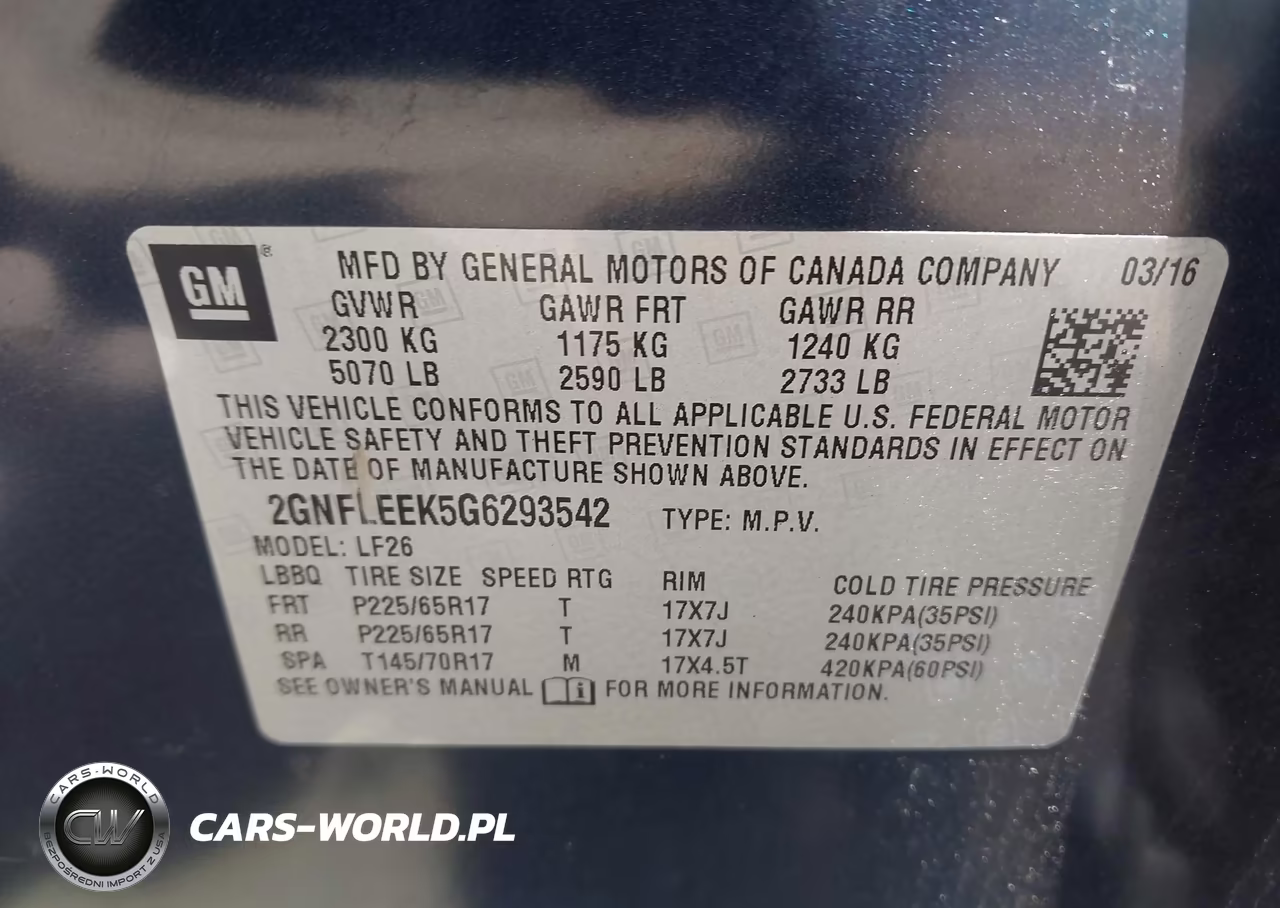 2016 Chevrolet Equinox Ls VIN:2GNFLEEK5G6293542 - 9