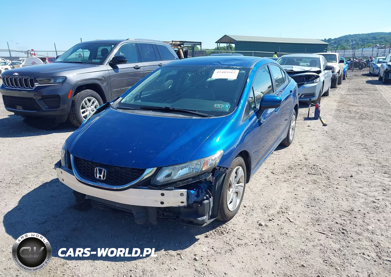 2015 Honda Civic Lx VIN:2HGFB2F52FH556058 - 2