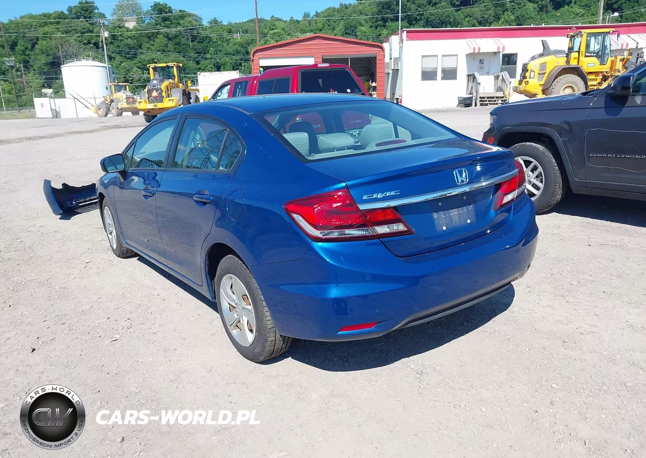2015 Honda Civic Lx VIN:2HGFB2F52FH556058 - 3