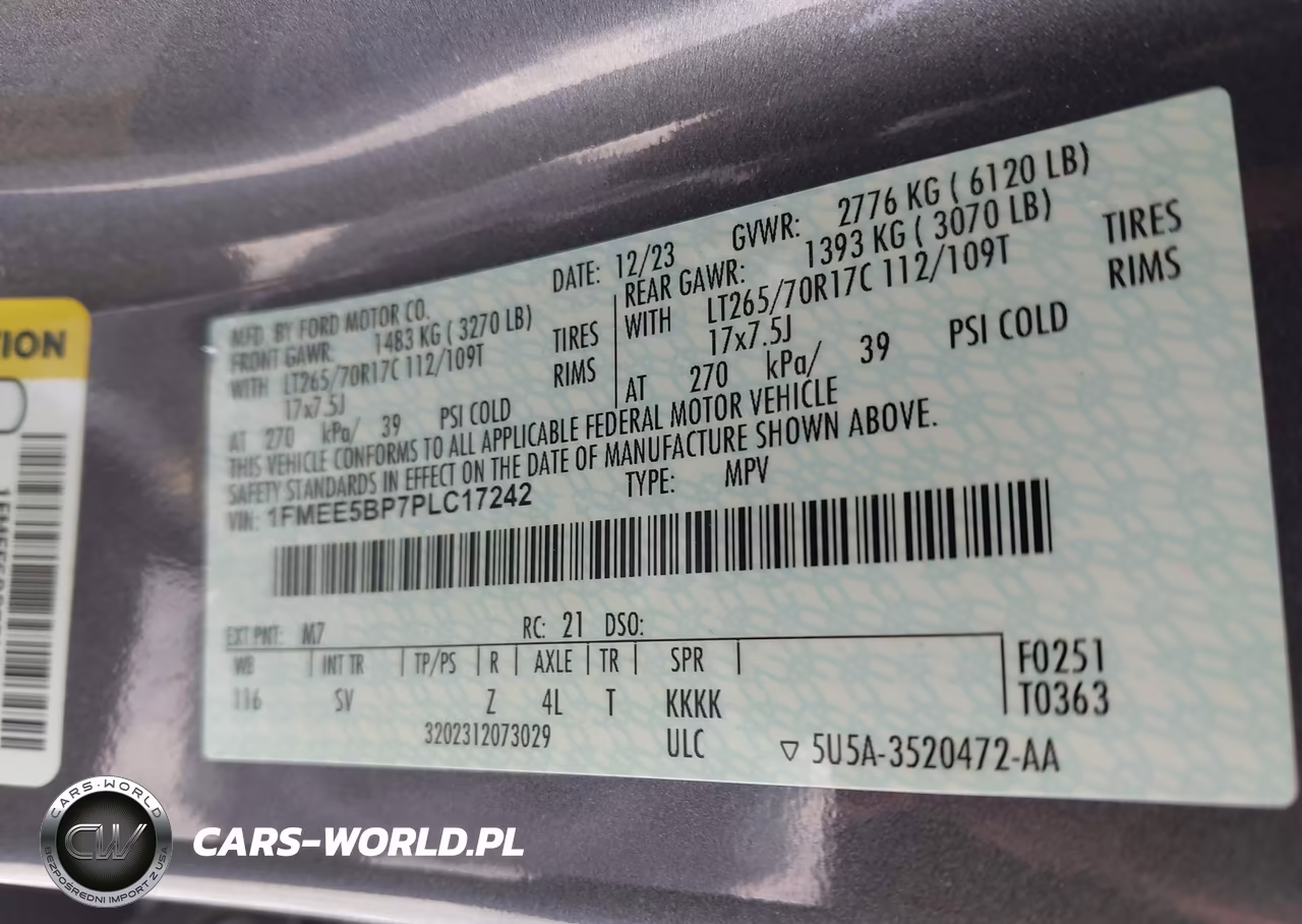 2023 Ford Bronco Black Diamond VIN:1FMEE5BP7PLC17242 - 9