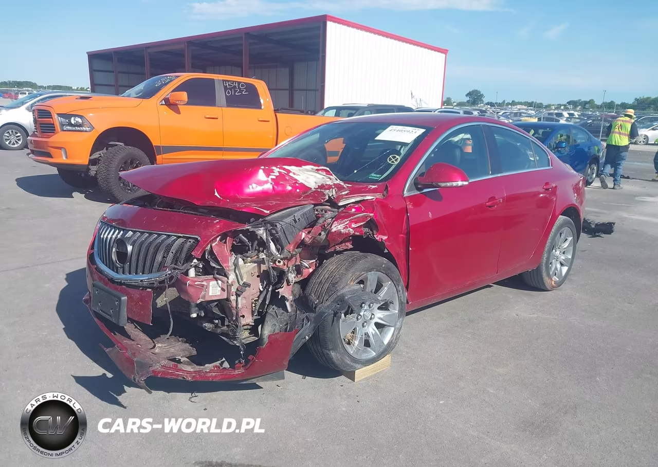 2014 Buick Regal Turbo VIN:2G4GK5EX8E9233760 - 2
