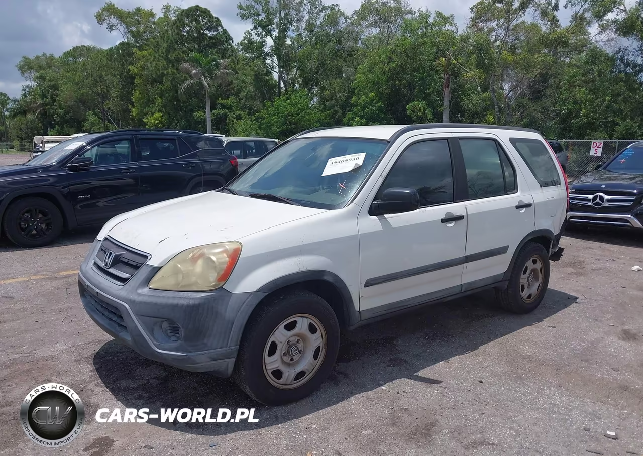 2005 Honda Cr-V Lx VIN:SHSRD68525U308965 - 2