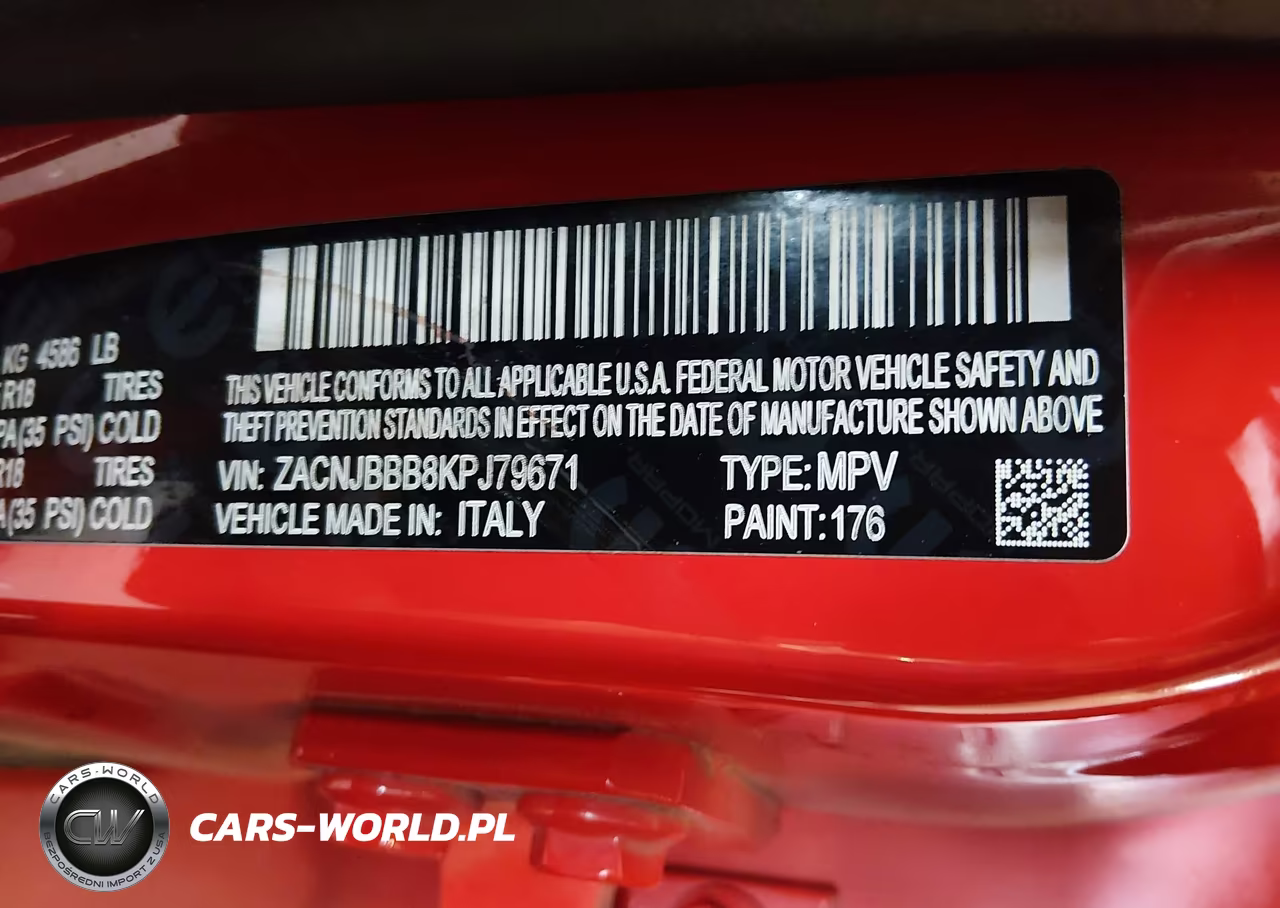 2019 Jeep Renegade Altitude 4X4 VIN:ZACNJBBB8KPJ79671 - 9