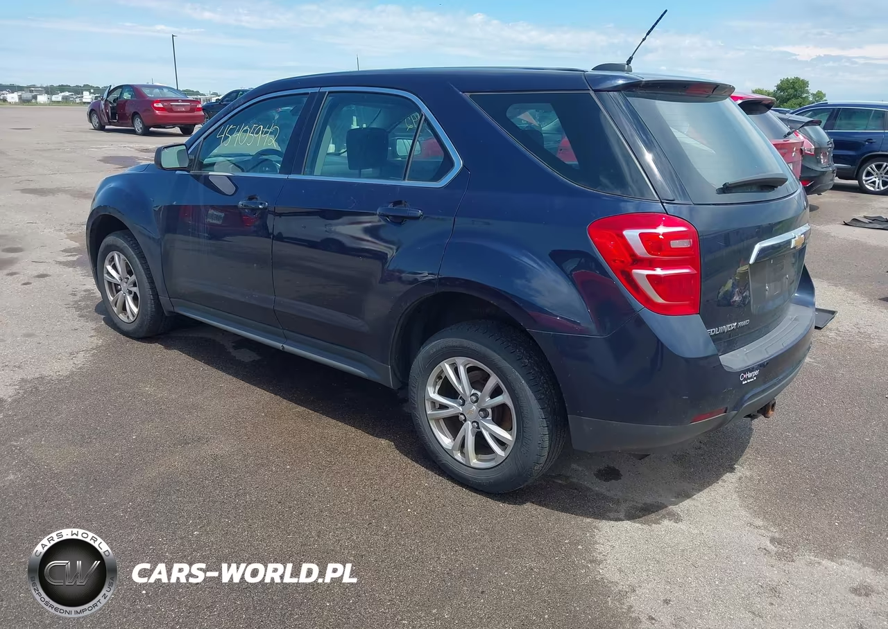 2017 Chevrolet Equinox Ls VIN:2GNFLEEKXH6144951 - 3