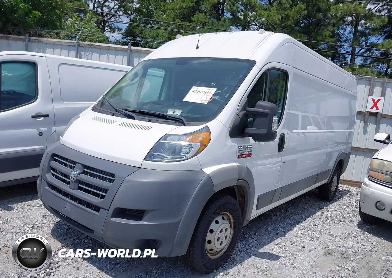 2018 Ram Promaster 2500 High Roof 159 Wb VIN:3C6TRVDGXJE104650 - 2
